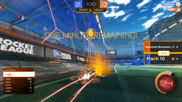 Osiris Screamed In To Smash This Real Wide Angled Double Touch Right Into The Net