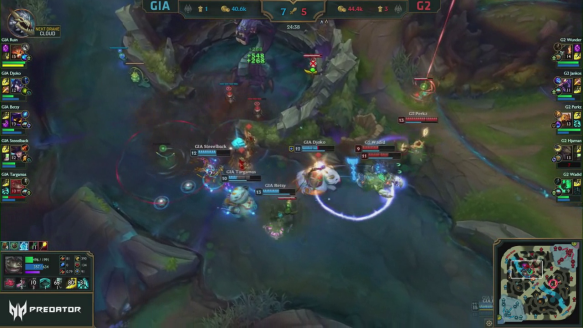 Giants Gaming vs. G2 Esports - EU LCS - Week 2 Day 1 - Match Highlights Spring 2018